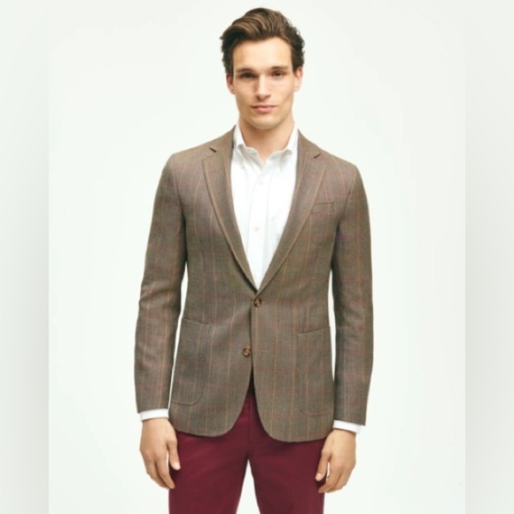 Brooks Brothers Other - Brooks Brothers Classic Fit Wool Patch Pocket Sport Coat